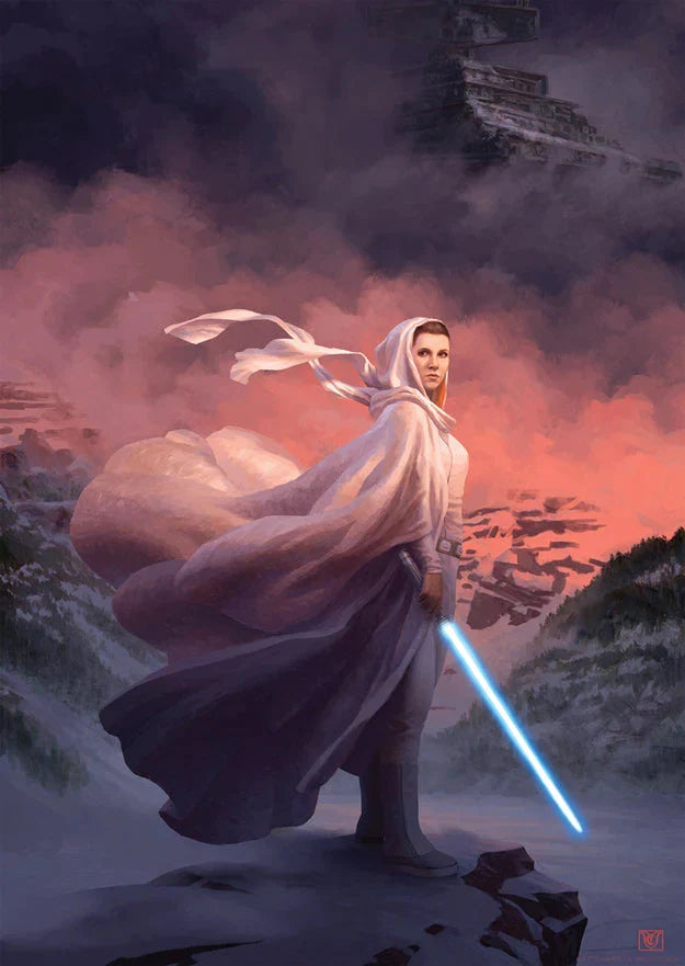 Until Our Last Breath - Princess Leia Fine Art Lithograph HotMerchUK