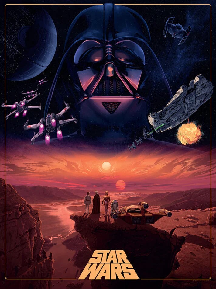 The Ways of the Force Fine Art Lithograph HotMerchUK
