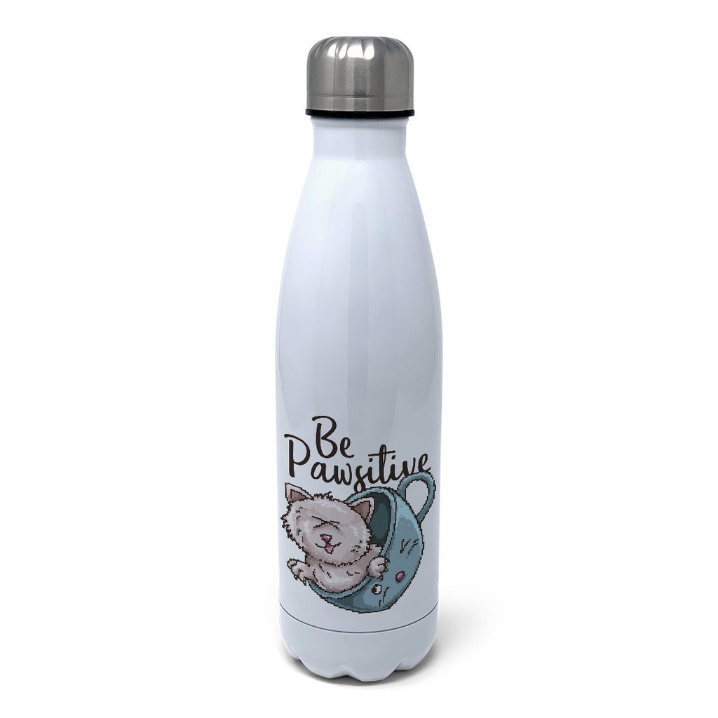 Be Pawsitive Insulated Water Bottle Insulated Water Bottles Hot Merch