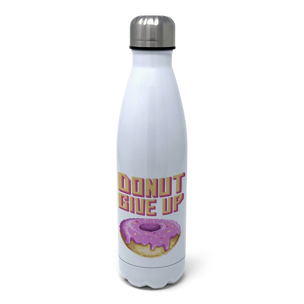 Donut Give Up Insulated Water Bottle Insulated Water Bottles Hot Merch