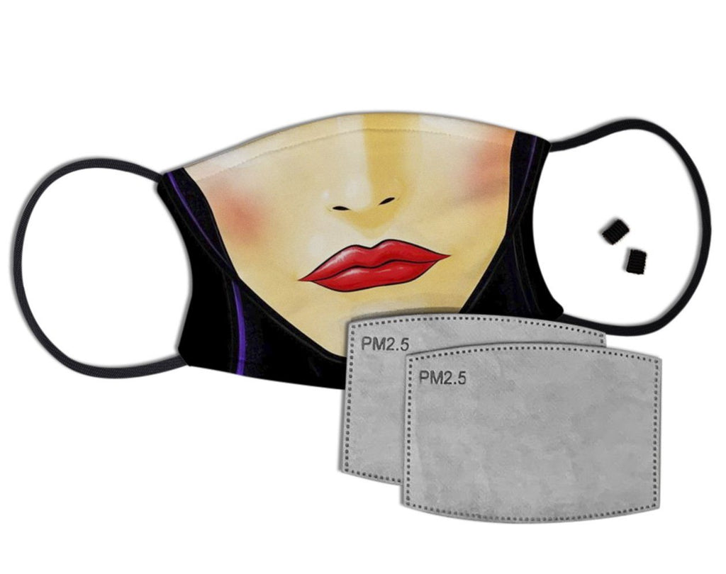 Queen Custom Face Mask with Filter Face Masks Hot Merch