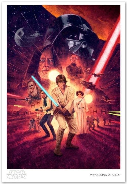 Awakening of a Jedi Fine Art Giclée HotMerchUK