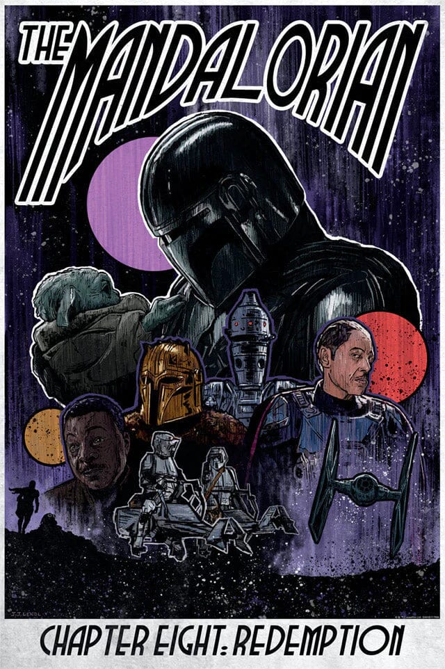 Chapter 8: Redemption Fine Art Lithograph HotMerchUK