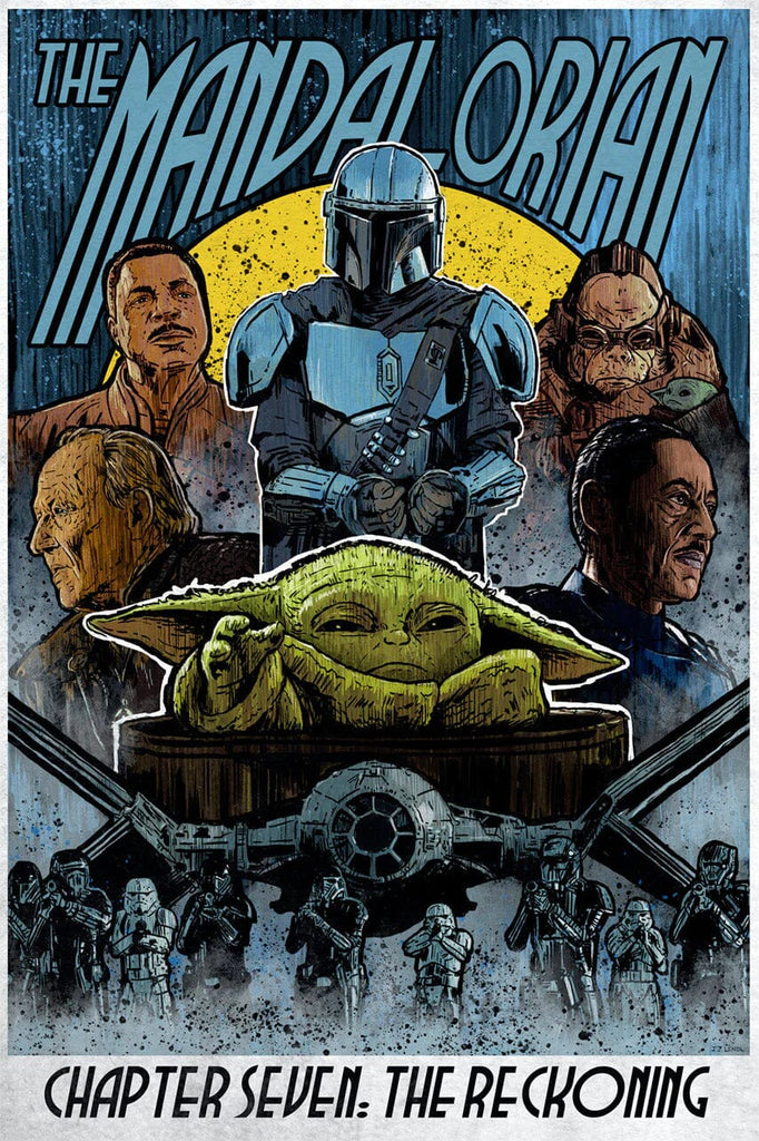 Chapter 7: The Reckoning Fine Art Lithograph HotMerchUK