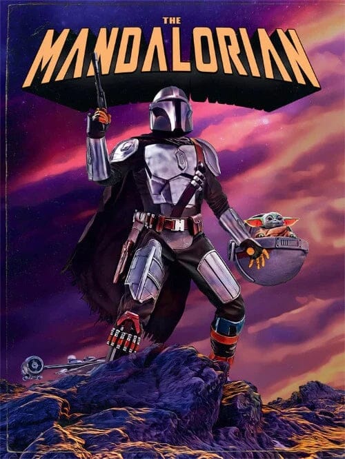 The Mandalorian Adventures Fine Art Lithograph HotMerchUK