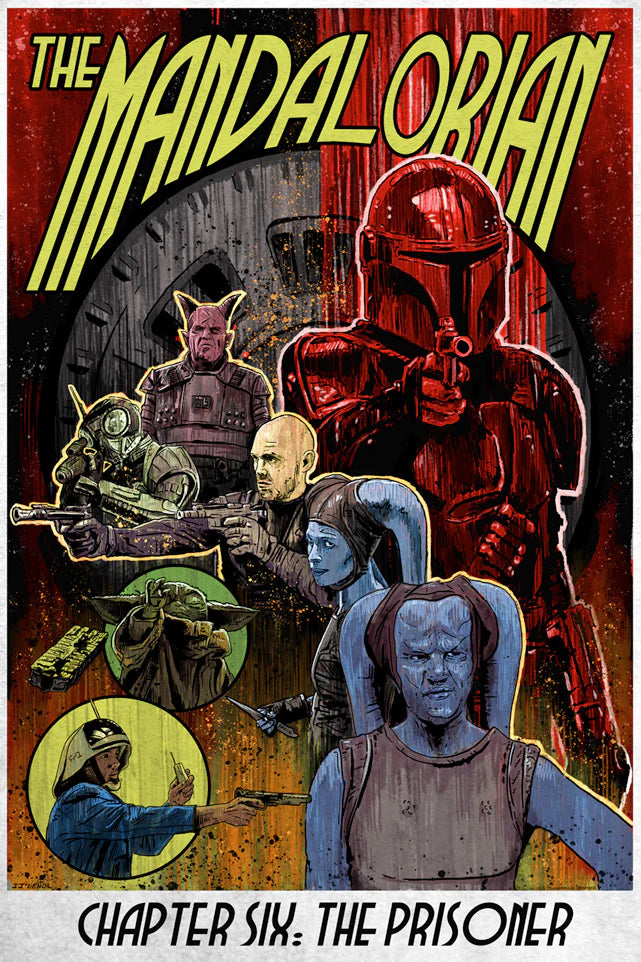 Chapter 6: The Prisoner Fine Art Lithograph HotMerchUK
