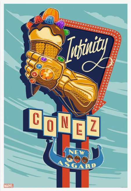 Infinity Conez Fine Art Giclée HotMerchUK