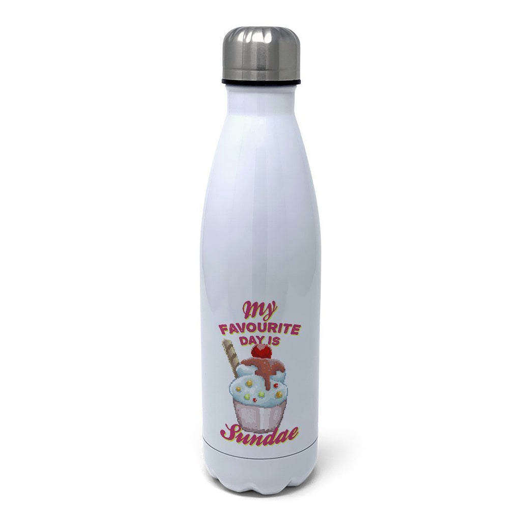 My Favourite Day is Sundae Insulated Water Bottle Insulated Water Bottles Hot Merch