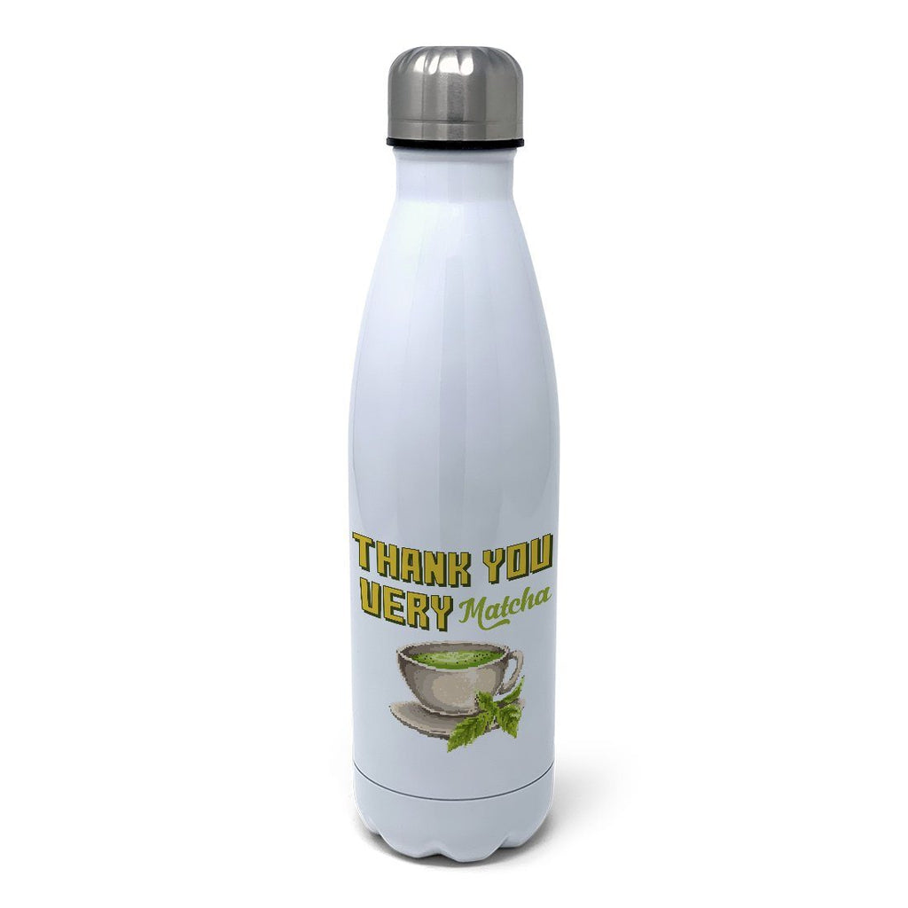 Thank You Very Matcha Insulated Water Bottle Insulated Water Bottles Hot Merch