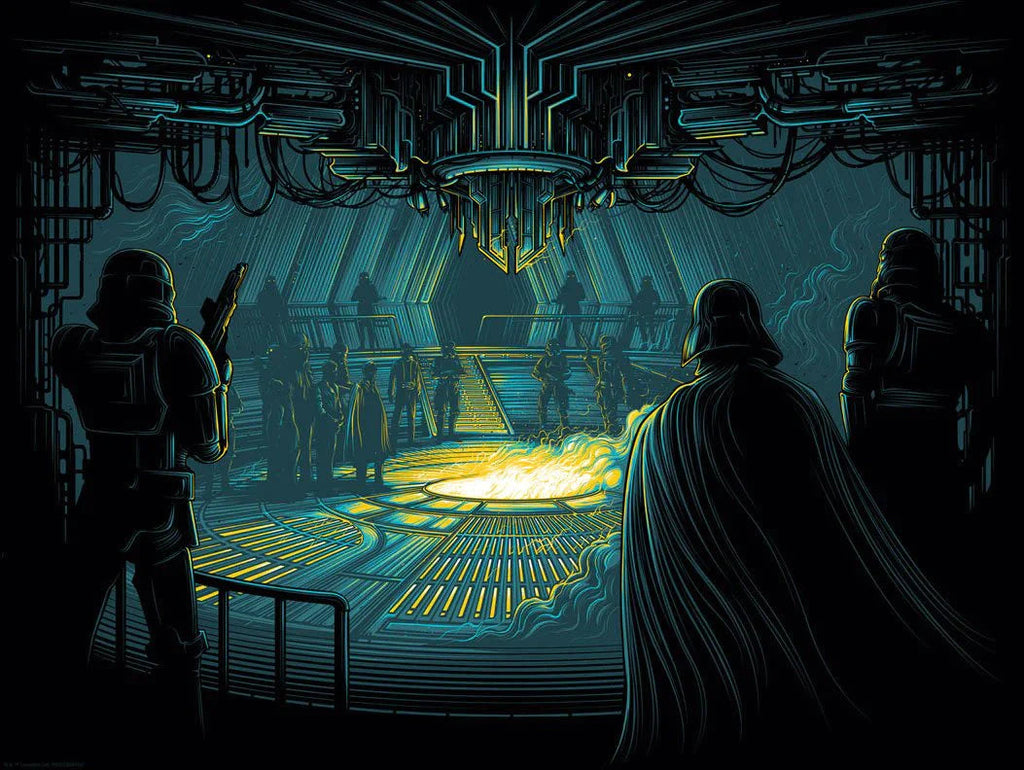 Never Tell Me The Odds Silk-Screen on Paper HotMerchUK