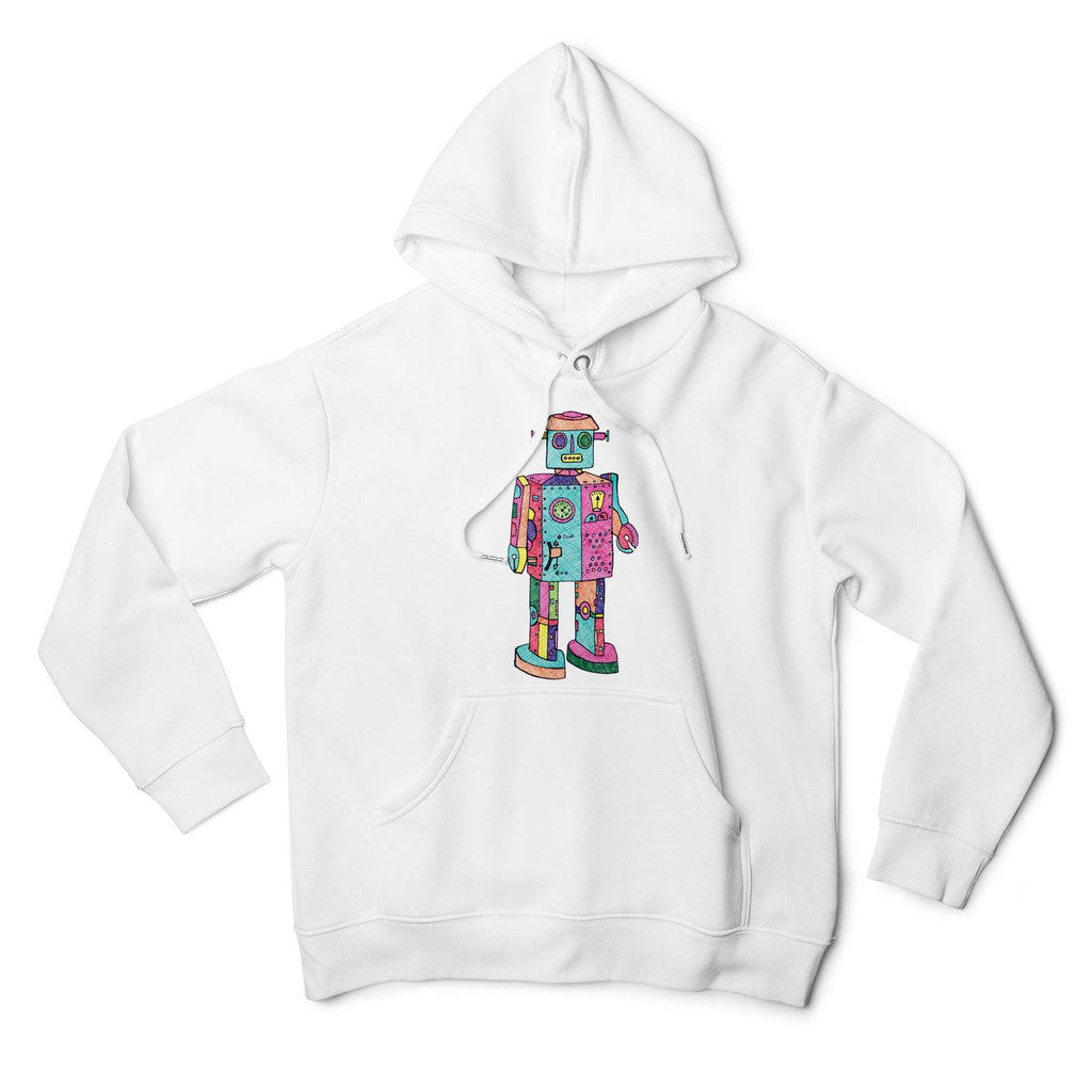 Atomic Robot Man Retro Hoodie Hoodies Hot Merch