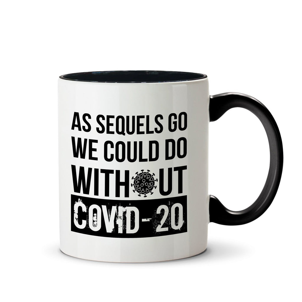 Covid: The Sequel Mug Mugs Hot Merch Black 