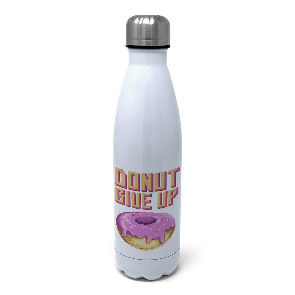 Donut Give Up Insulated Water Bottle Insulated Water Bottles Hot Merch 