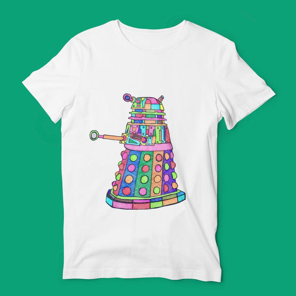 Ex-Tee-Minate! T-Shirt T-Shirts Hot Merch Small White 