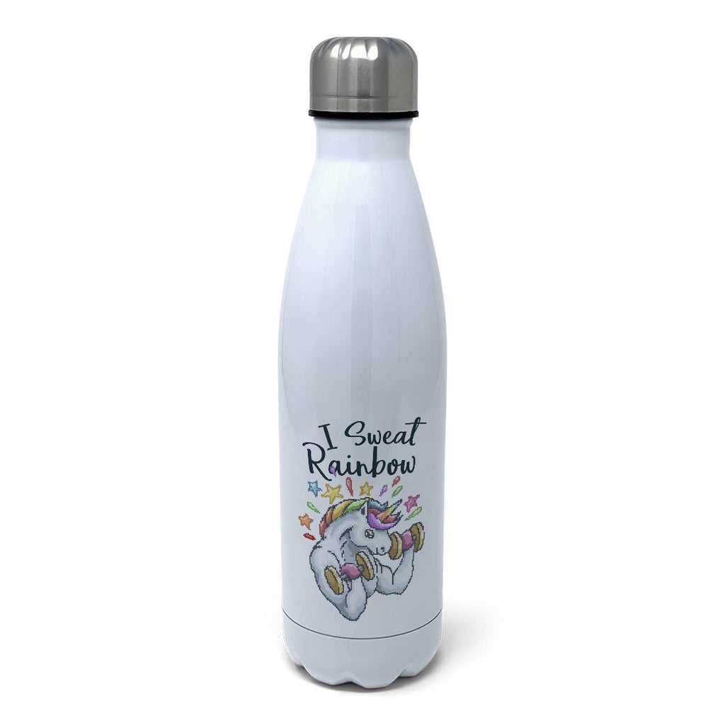 I Sweat Rainbow Insulated Water Bottle Insulated Water Bottles Hot Merch 