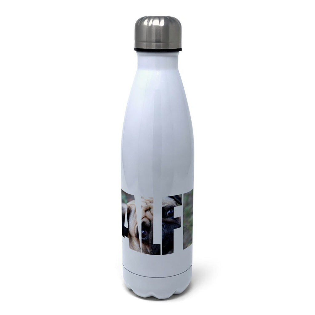 Make Your Own Photo Name Personalised Insulated Water Bottle Insulated Water Bottles Hot Merch 