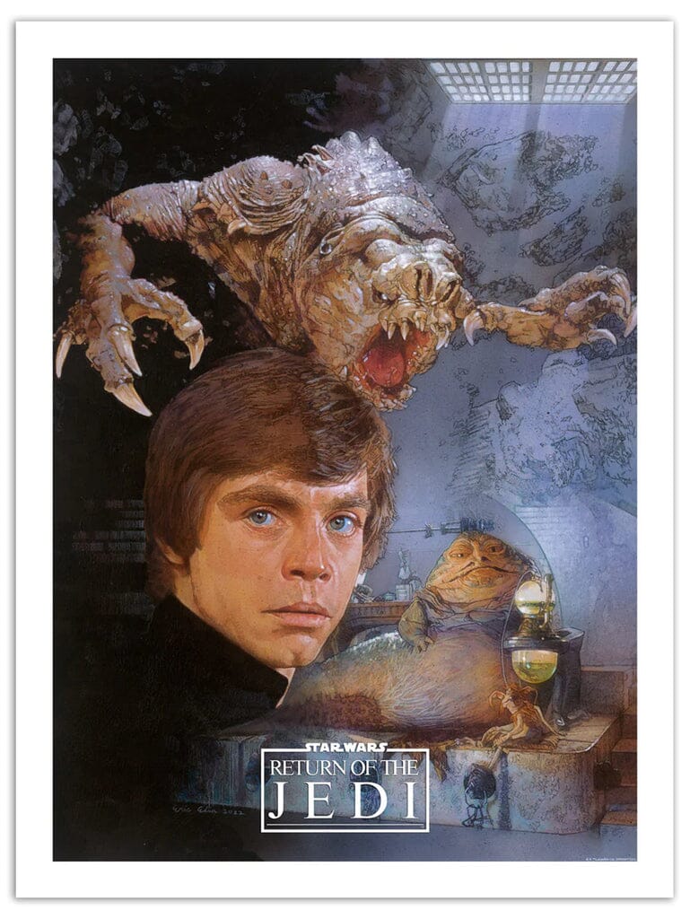 Oh No The Rancor Fine Art Lithograph HotMerchUK 
