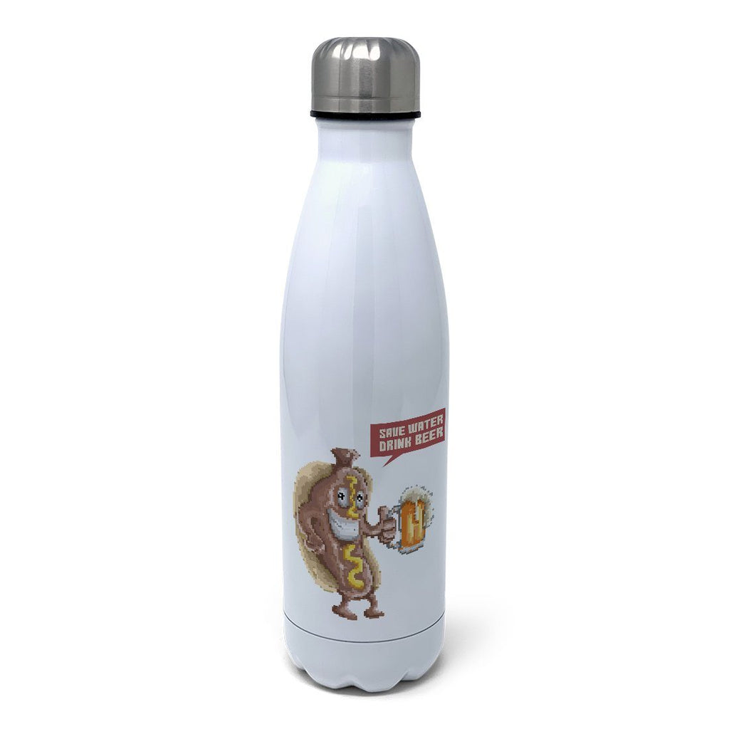 Save Water Drink Beer Insulated Water Bottle Insulated Water Bottles Hot Merch 