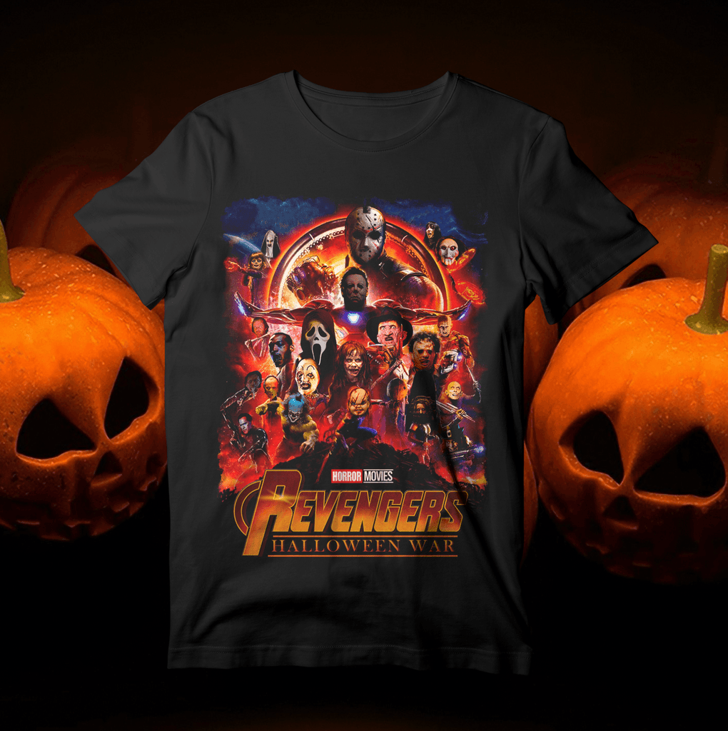 The Revengers - Limited Edition Halloween tee T-Shirts Hot Merch Small Black 