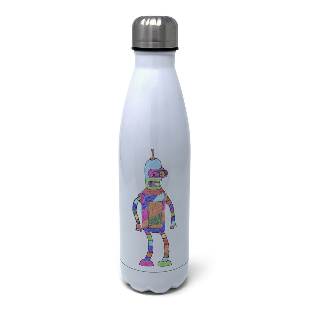 Shiny - Bender Insulated Water Bottle Insulated Water Bottles Hot Merch 