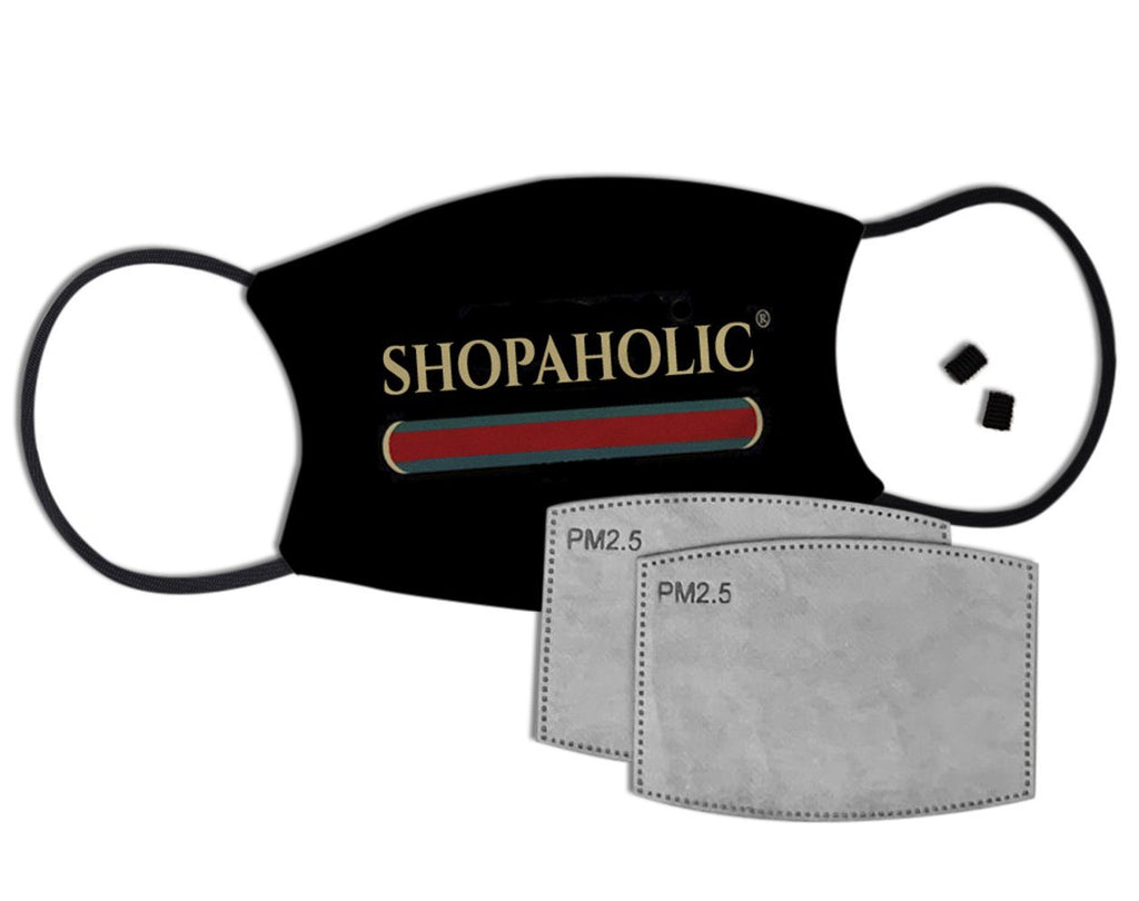 Shopaholic Custom Face Mask with Filter Face Masks Hot Merch 