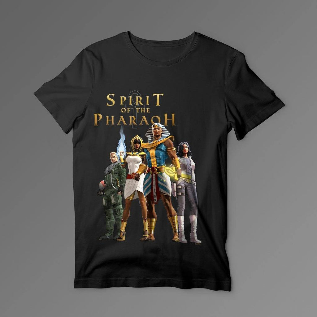 Spirit of the Pharaoh Adult T-Shirt T-Shirts Hot Merch Small Black 