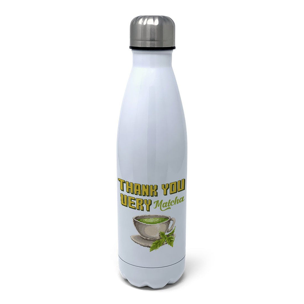 Thank You Very Matcha Insulated Water Bottle Insulated Water Bottles Hot Merch 