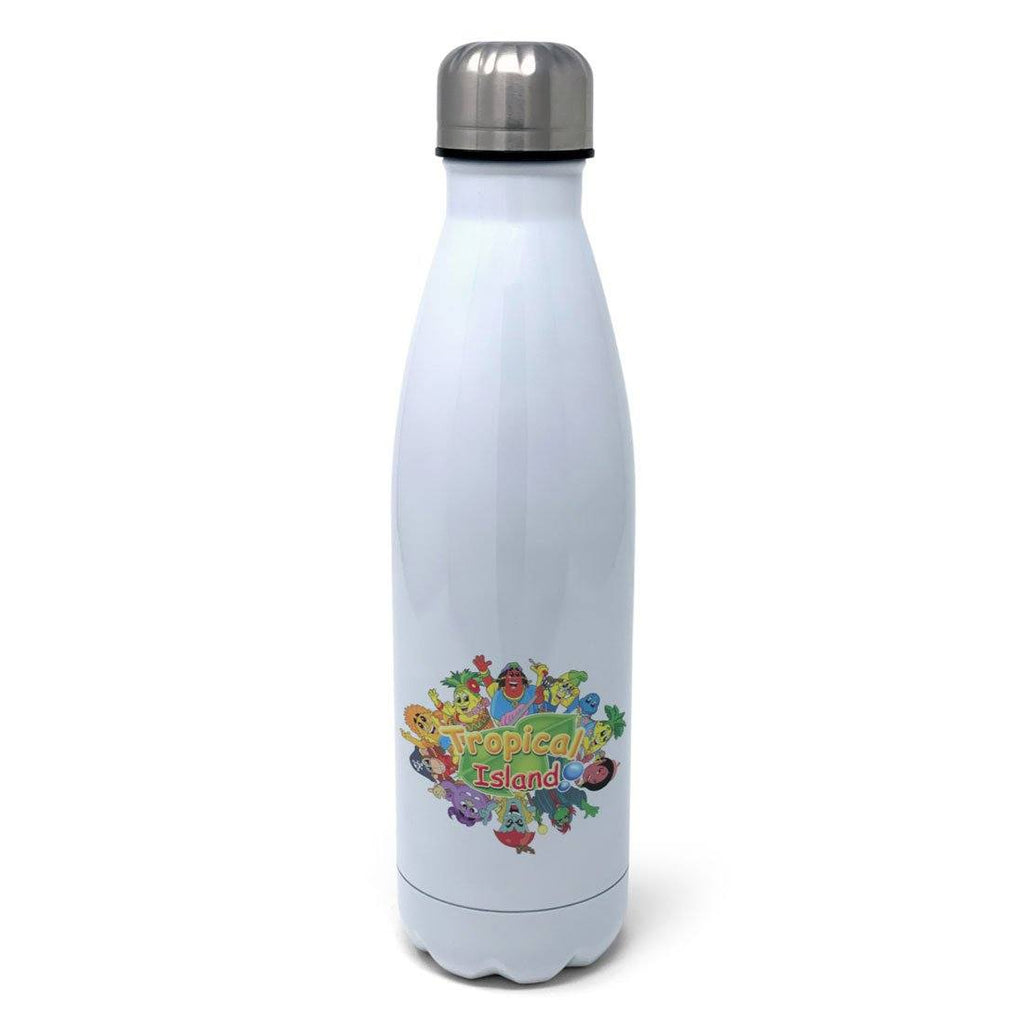 Tropical Island Personalised Insulated Water Bottle Insulated Water Bottles Hot Merch 