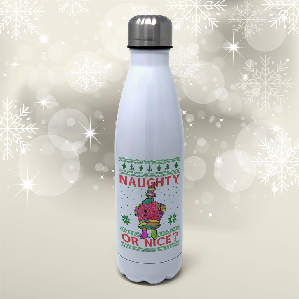 Naughty or Nice Insulated Water Bottle Insulated Water Bottles Hot Merch 